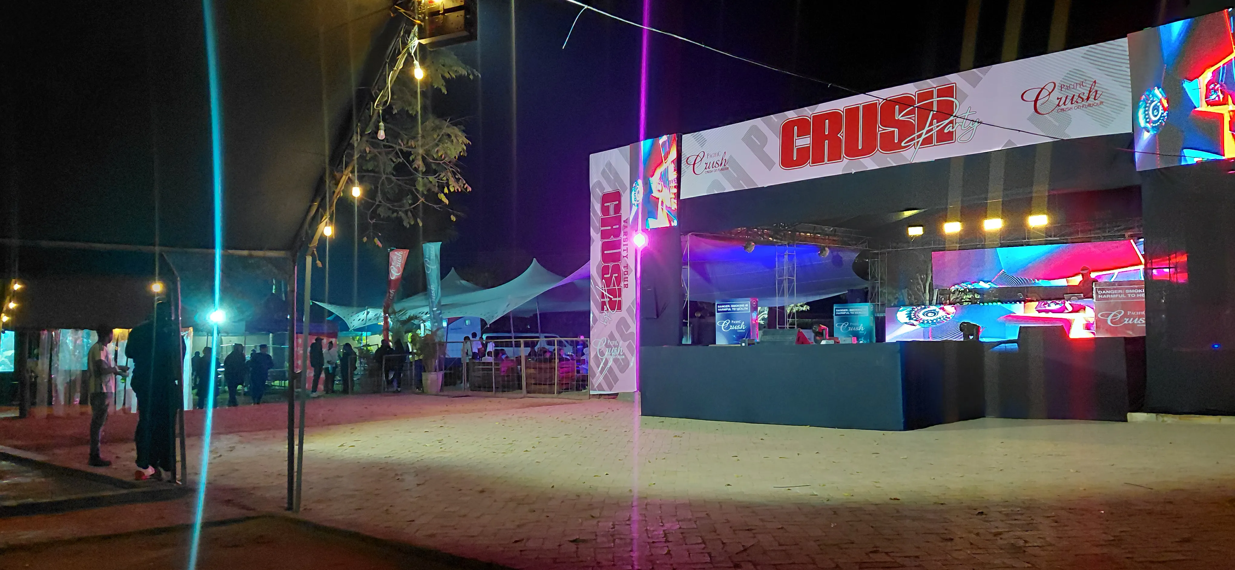 Crush Party brand imagery
